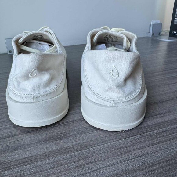 OluKai Tradewind Men's Lightweight Sneakers Size 11 $100 in Off White - Picture 5 of 14